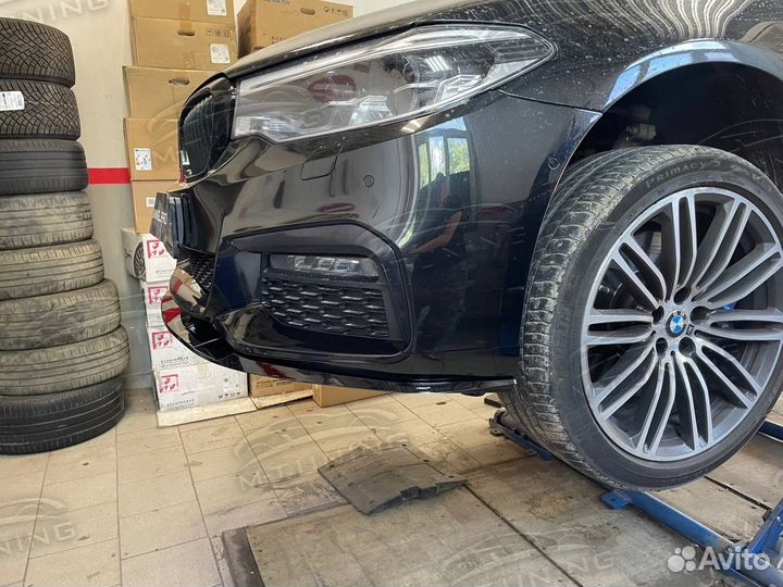 Сплиттер Юбка Губа BMW 5 G30