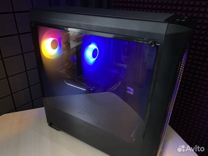 Мощный игровой компьютер i7 7700k /32GB/RX 590 8GB