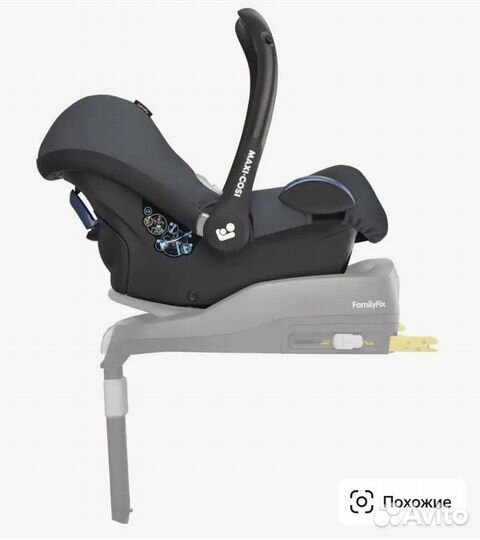 Автокресло MaxiCosi CabrioFix с базой FamilyFix
