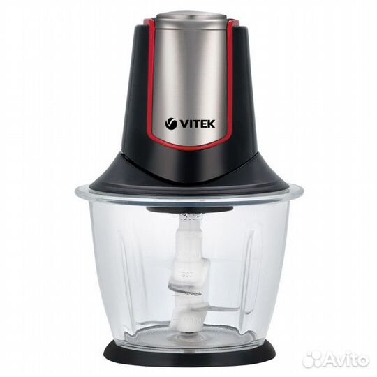 Измельчитель vitek VT-7135 500Вт чаша 1,2л стекло