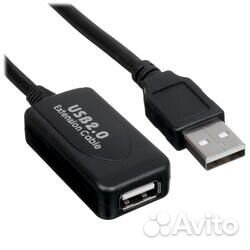 Удлинитель usb 2.0 10м (активный)