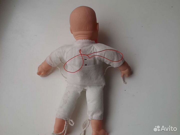 Кукла пупс мягконабивной