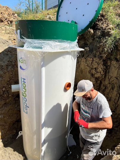 Септик под ключ 5-10 чел