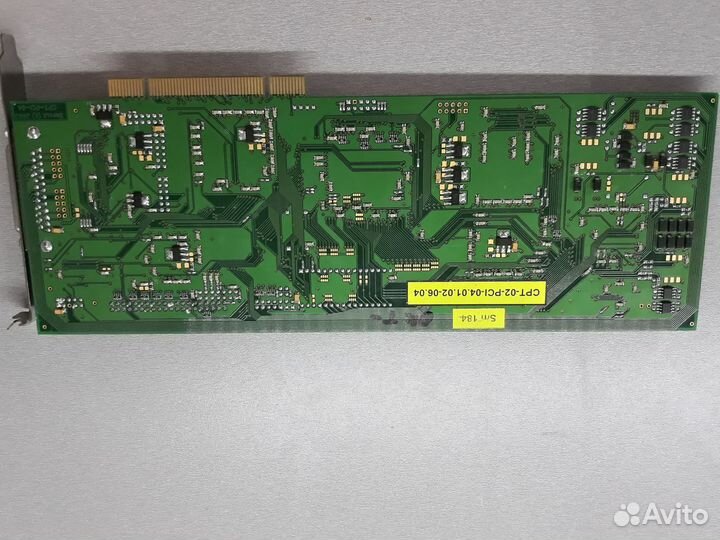 Контроллер PCI Bercut Sm 184 CPT-PCI-04 CPT-02-PCI