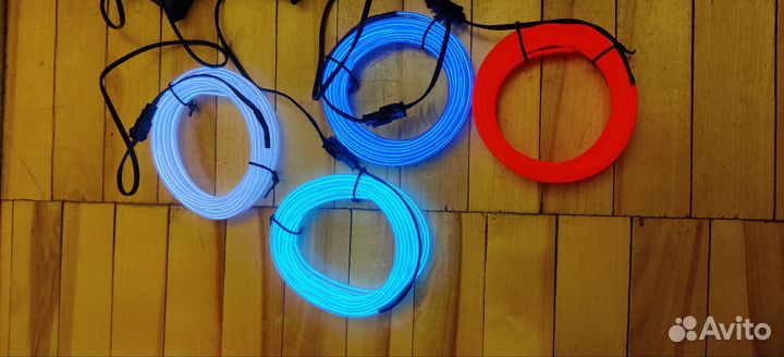 Холодный неон 3 метра usb