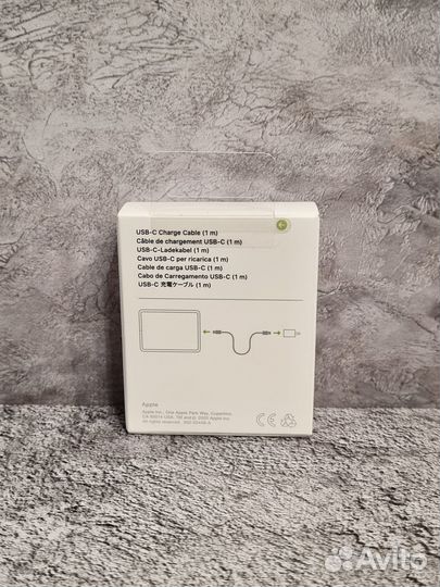 Кабель USB-C на USB-C Apple 1 метр (новый)