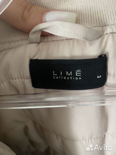 Бомбер женский lime