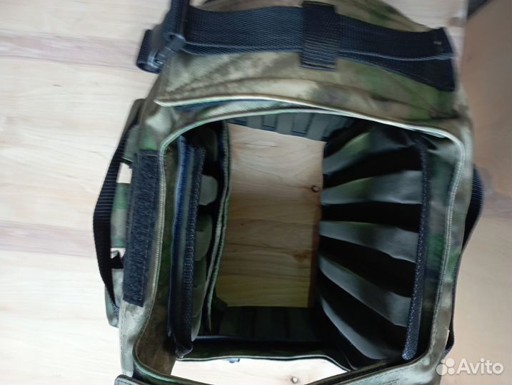 Бронежилет мох с бронепластинами 5кл