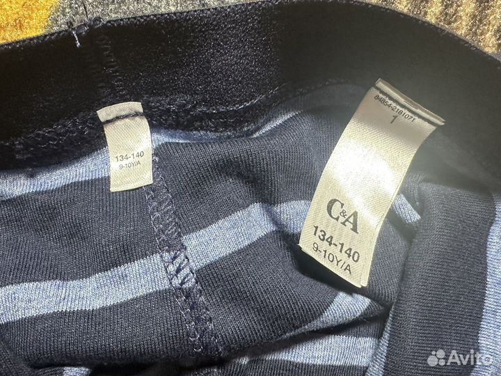 Лосины леггинсы c&a 134-140 новые оригинал
