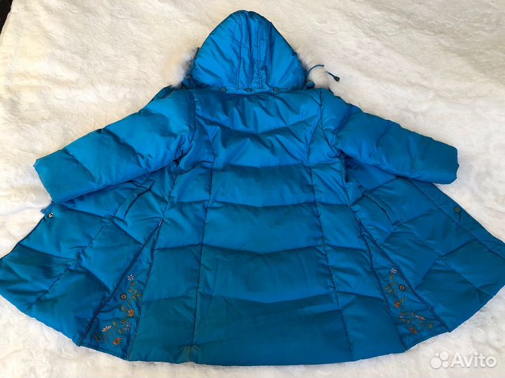 Пуховик на рост 116 см