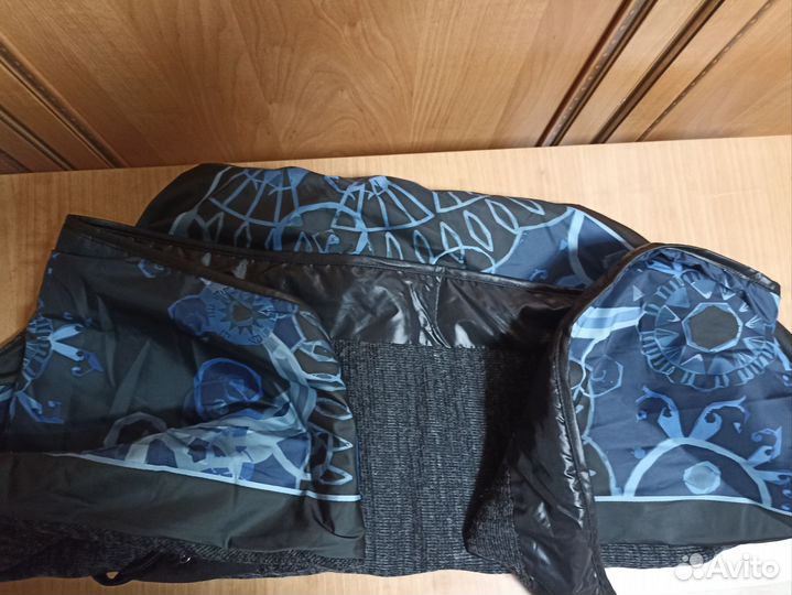 Женская сумка с косынкой и варежками болоневые