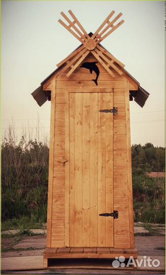 Уличный туалет прямоугольник MFW