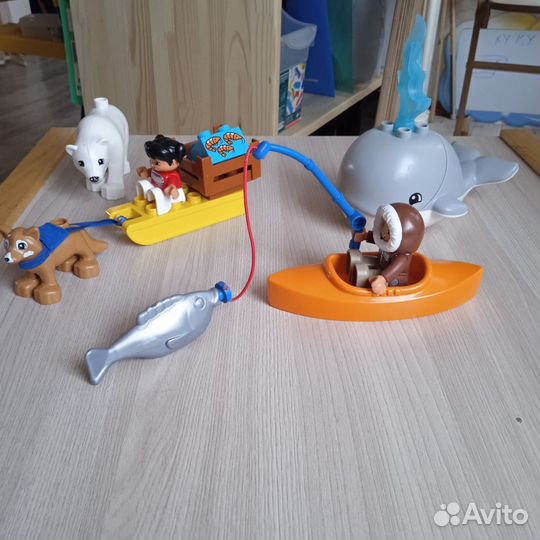 Лего Дупло 10803 Вокруг света: Арктика