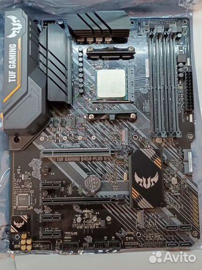 Материнская плата asus TUF gaming B450-plus II