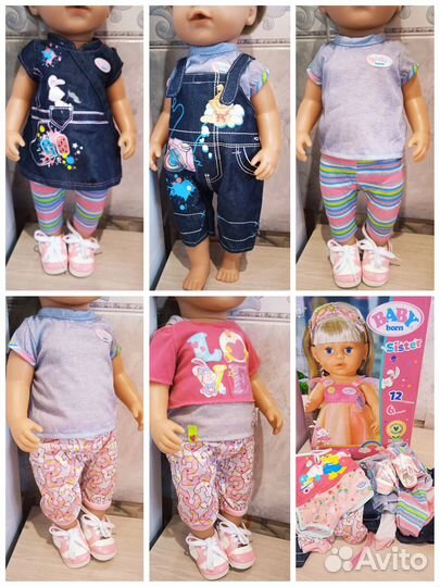 Кукла беби борн baby born sister zapf creation