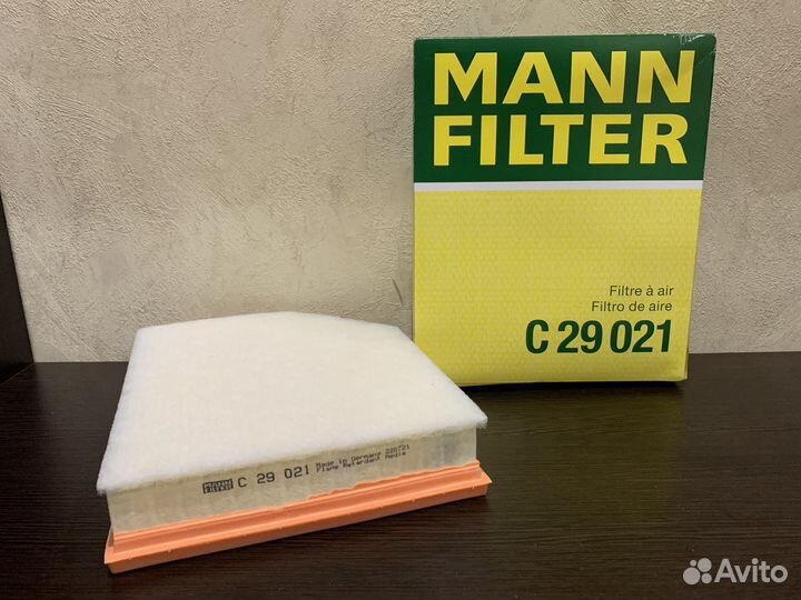 Фильтр воздушный Mann для Volvo 31370089