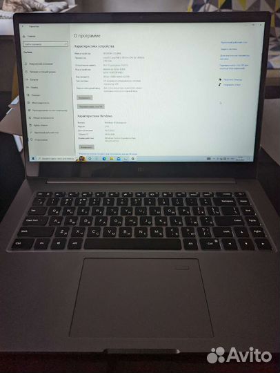 Ультрабук Xiaomi notebook pro 15.6 i7 16gb