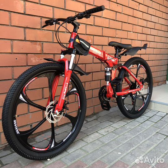 Велосипед новый на литых дисках