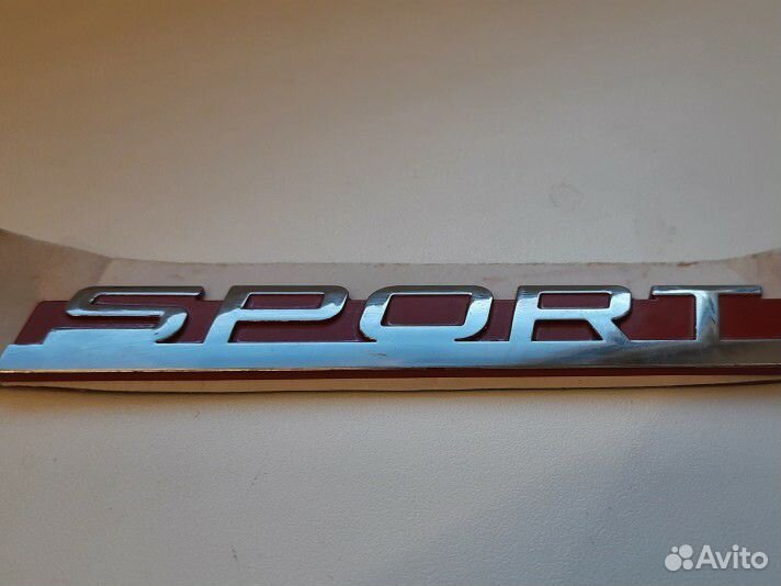 Sport шильдик на авто