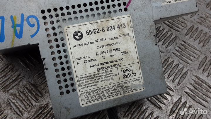 Магнитола BMW X5 (E53) I (1999–2007)