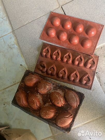 Силиконовые формы для выпечки кексов