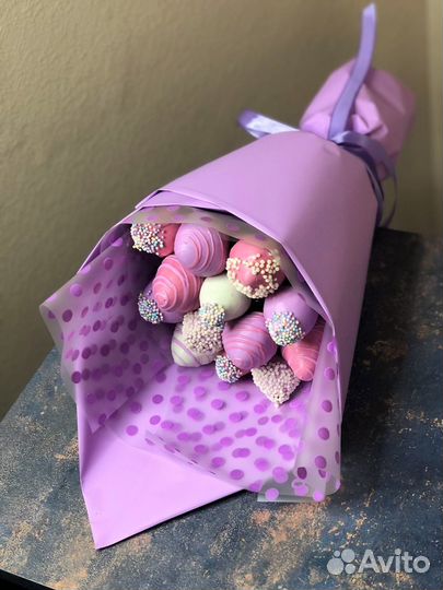 Клубничный букет с доставкой Самара