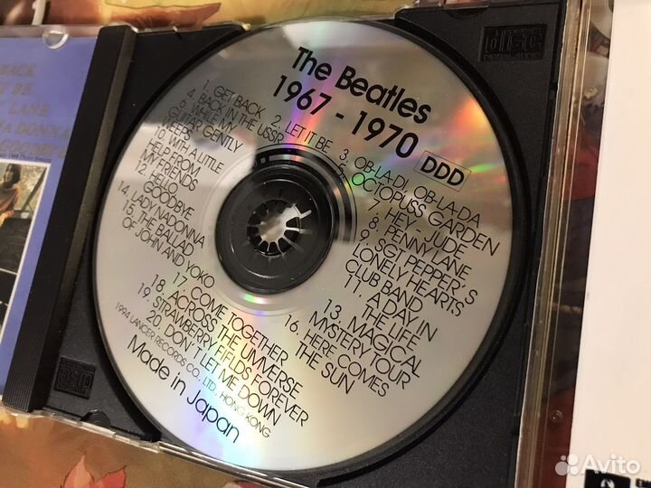 Cd диски the beatles
