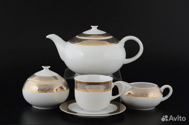 Чашки с блюдцами из коллекции Опал Thun