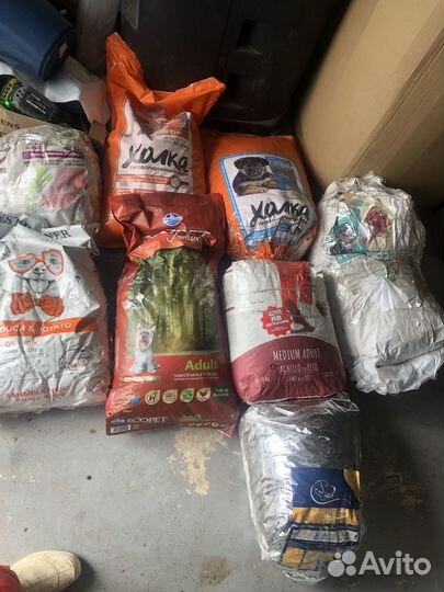 Корма для собак, сухие