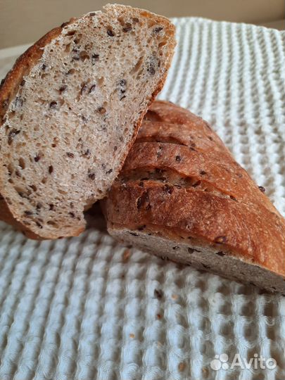 Хлеб из ц/з муки на закваске