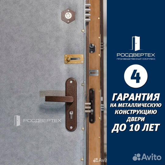 Дверь входная металлическая от производителя