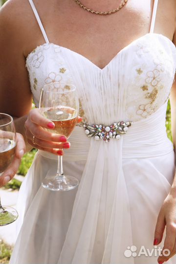 Брендовое стильное платье to be bride