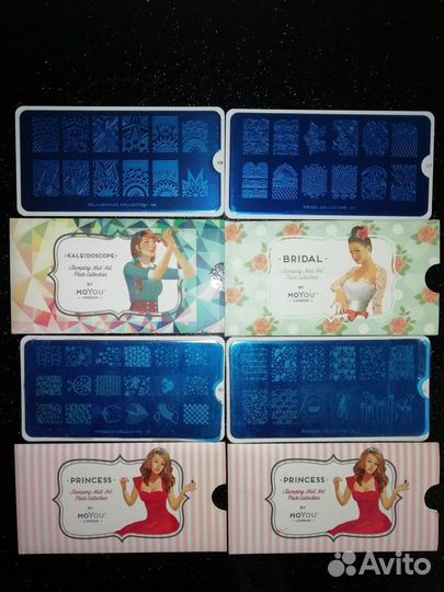 Пластины и Штамп для стемпинга MoYou London