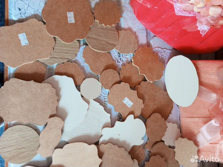 Накладки, медальоны для декупажа