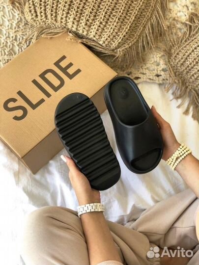 Тапки Yeezy Slide “Black”