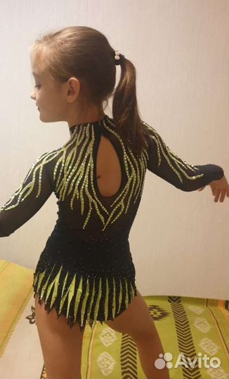 Купальник для художественной гимнастики, р.120-128
