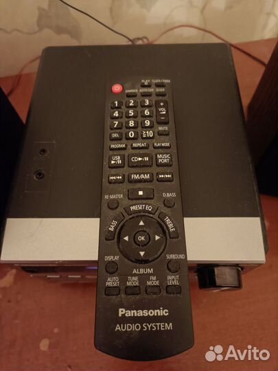 Музыкальный центр panasonic sa-pm04