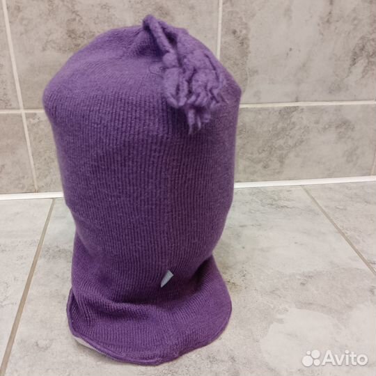 Шапка шлем для девочки зима 50-52 lenne