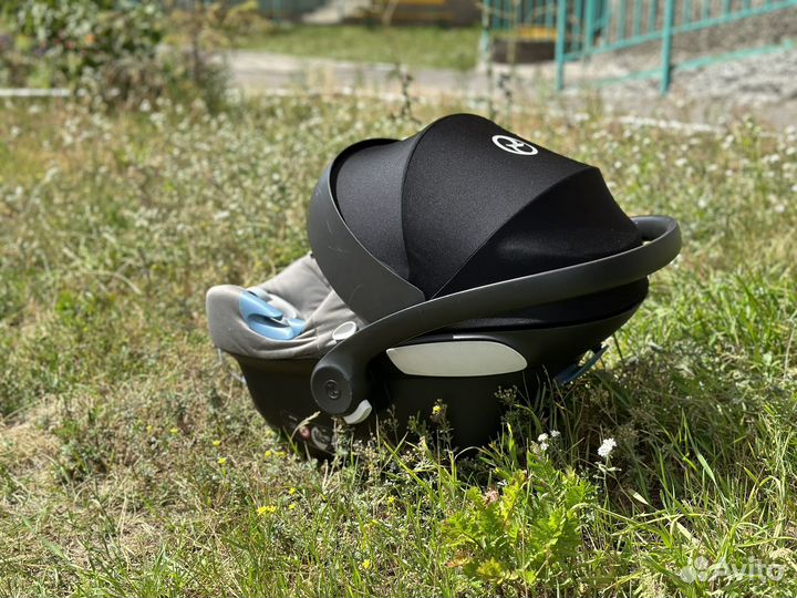 Автолюлька cybex aton m с базой isofix
