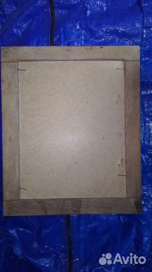 Картина на бумаге в рамке СССР