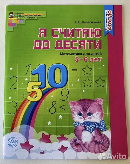 Рабочая тетрадь Колесникова