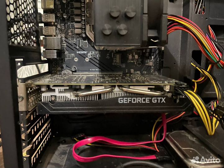 Игровой компьютер amd Ryzen 5 8400f + gtx 1660 Sup