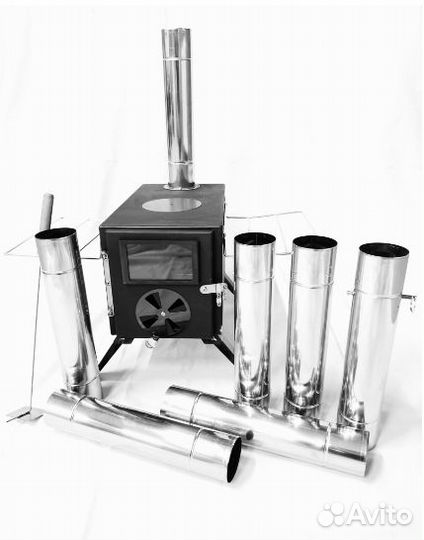 Печка в зимнюю палатку