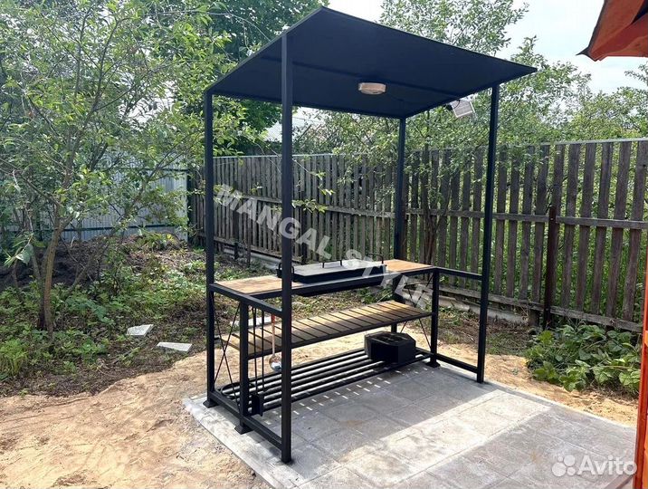 Мангал лофт