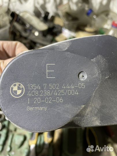 Дроссельная заслонка бмв m54