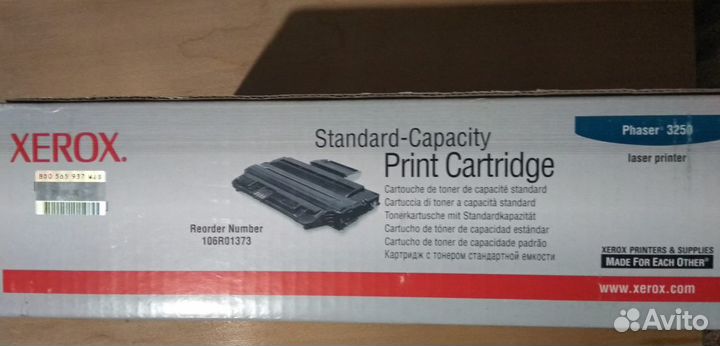 Картридж оригинальный для xerox 3250 (106R01373)