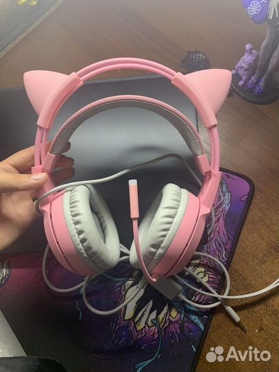 Наушники somic с ушками