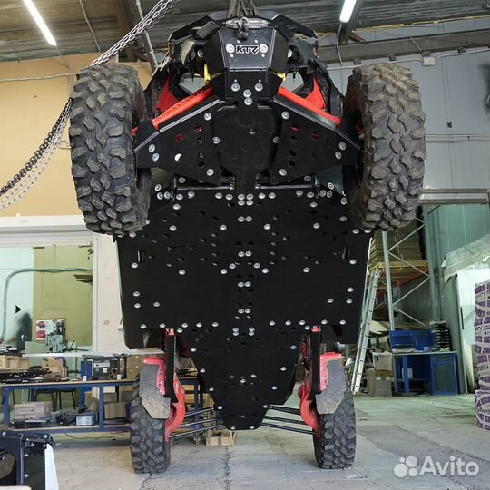 Защита днища на квадроцикл BRP Can-Am maverick X3