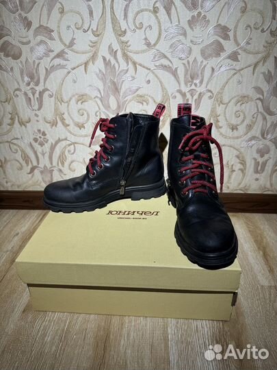 Ботинки демосезонные нат.кожа