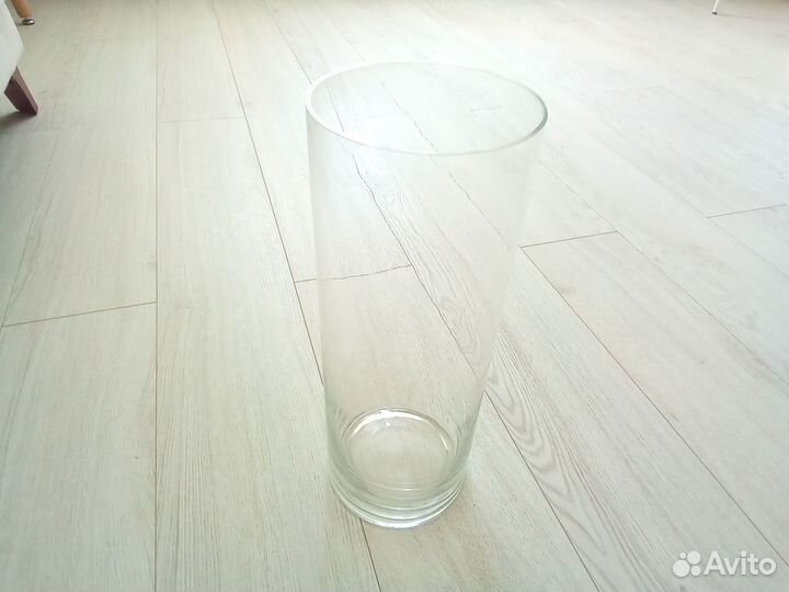 Ваза для цветов, большая. Стекло